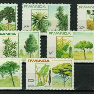 Rwanda year 1984 stamps