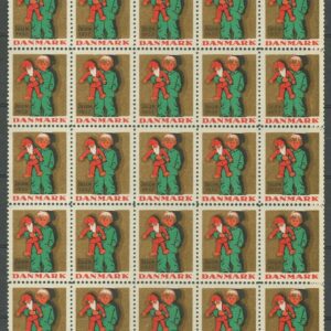 Denmark Christmas Seal year 1932 stamps MNH