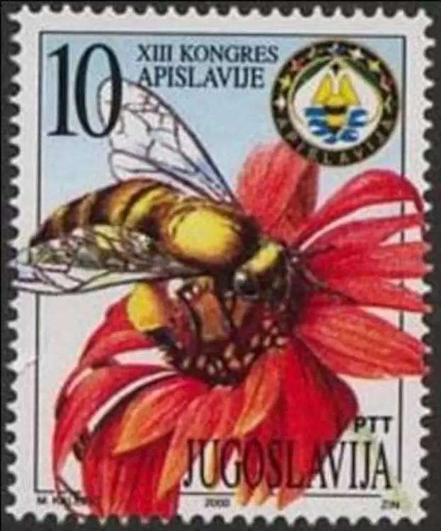 Yugoslavia / Serbia year 2000 Bees - The 13th APISLAVIA Congress