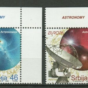 Serbia year 2009 stamps - Europa CEPT Astronomy MNH(**)