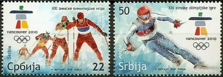 Serbia year 2010 - Winter Olympic Games Vancouver
