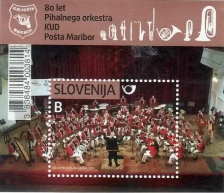 Slovenia 2011 stamps – 80th anniversary of the Post Brass Band