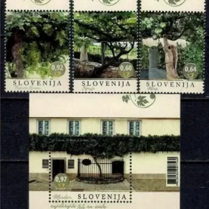 Slovenia 2014 postage stamps Flora - Grapes