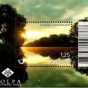 Slovenia year 2014 National Park - Kolpa postage stamps