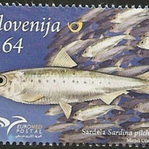 Slovenia 2016 Fauna - Euromed - Fish Mint never hinged