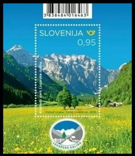 Slovenia stamps year 2019 stamp - Logar Valley Nature Park