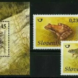 Slovenia year 2008 Fauna / Reptiles postage stamps