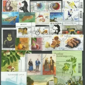 Slovenia year 2009/2013 postage Stamps NEW – Stamped / CTO