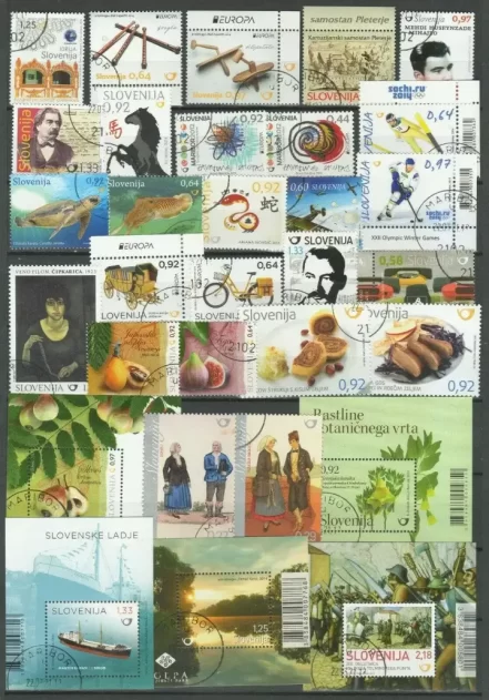 Slovenia year 2009/2013 postage Stamps NEW – Stamped / CTO