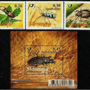 Slovenia year 2009 stamps - Fauna / Insects full set MNH **