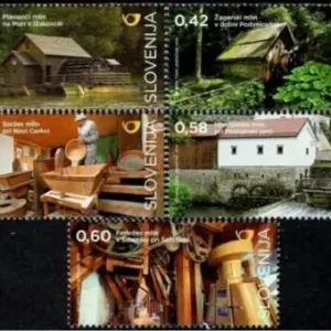 Slovenia year 2010 Architecture - Watermills in Slovenia Mint never hinged (**)