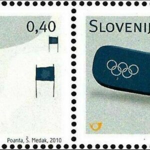 Slovenia year 2010 stamps Winter Olympic Games ☀ MNH **
