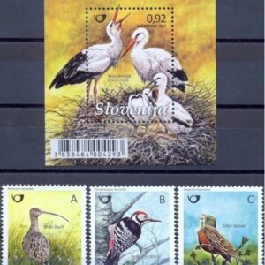 Slovenia year 2011 stamps Animals / birds - full set MNH **