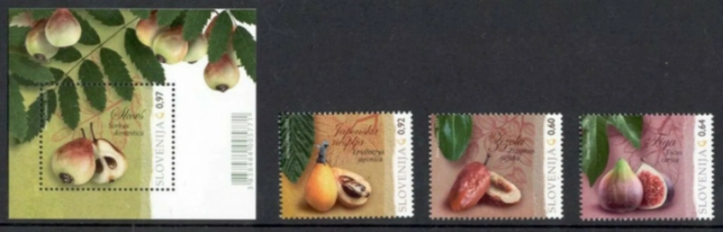 Slovenia year 2013 stamps Flora