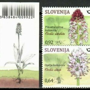 Slovenia year 2015 Flora - Flowers Orchids ☀ Mint never hinged (**)