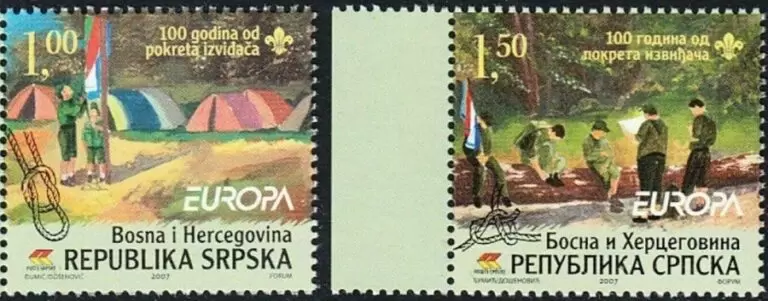 Bosnia - Srpska year 2007 - Europa CEPT