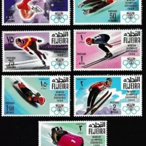 UAR / Fujeira year 1968 - Winter Olympic Games Grenoble MNH**set