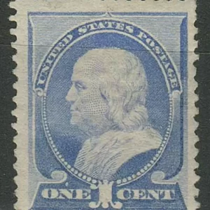 United States year 1887 - 1c Benjamin Franklin