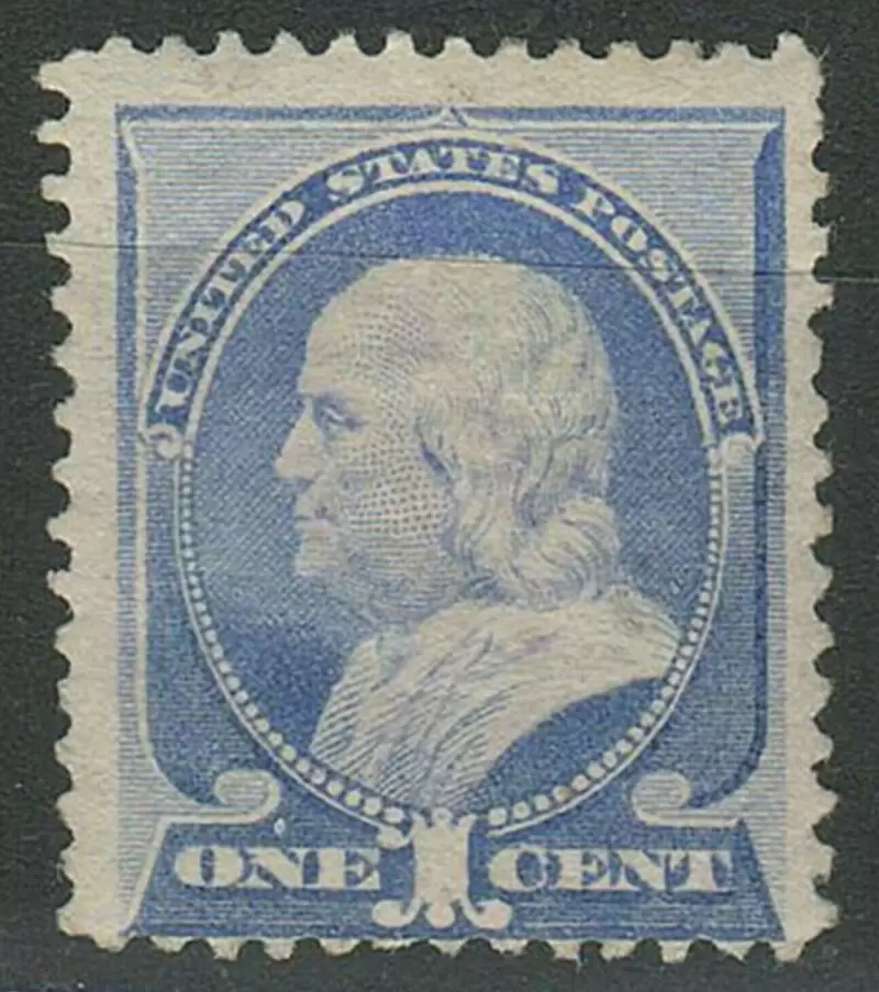 United States year 1887 - 1c Benjamin Franklin