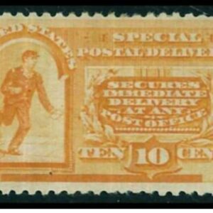 United States year 1893 10c ☀ Sc. E3 - 300$ - Courier stamp