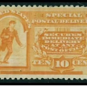 United States year 1893 10c Sc. E3 - 300$ - Courier stamp