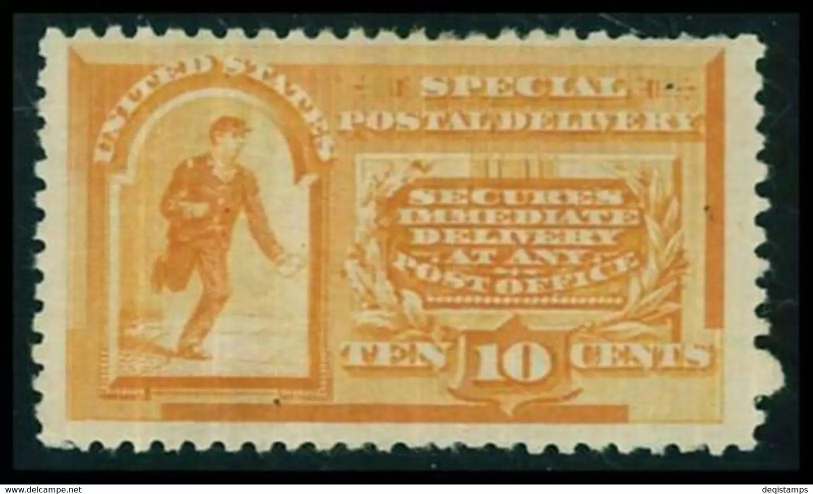 United States year 1893 10c Sc. E3 - 300$ - Courier stamp