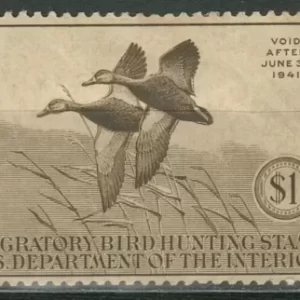 USA year 1939 Duck stamp $1 MH OG