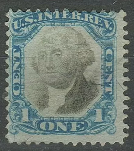 USA Revenue Stamp year 1871-75 1c Used postage stamp