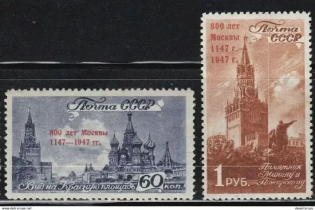 USSR Russia 1946 Surikow Mint never hinged stamp set