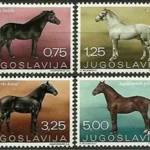 Yugoslavia year 1969 stamps Fauna - Horses MNH