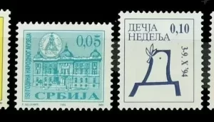 Yugoslavia / Serbia 1994 Complete Year Charity / surcharge stamps