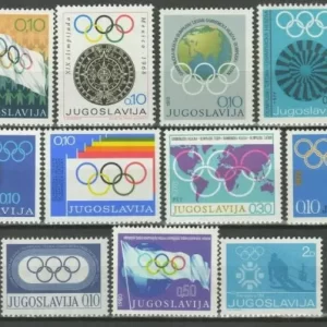 Yugoslavia year 1970/85 stamps Olympic Games Charity Issues ☀ MNH **