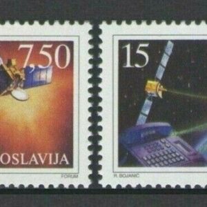 Yugoslavia year 1991 - Europa CEPT - Space MNH full set