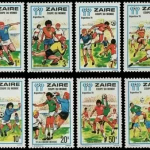 Zaire year 1978 Soccer - World Cup Argentina ☀ MNH**stamps