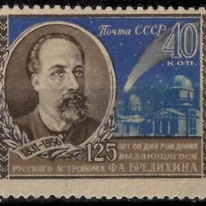 Russia 1963 Space Astronomer F.A. Brendikhin stamp