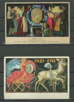 Bavaria Bayern year 1911 Postcards