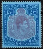 Bermuda year 1938 2 Shillings SG 116 Used stamp