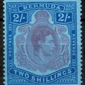 Bermuda year 1938 2 Shillings SG 116 Used stamp