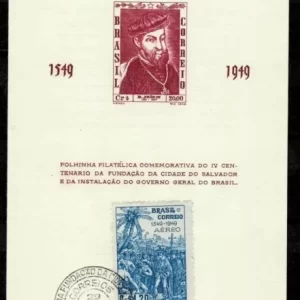 Brazil 1949 Presentation sheet