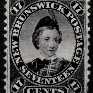 Canada / New Brunswick 1860 17c MNG stamp