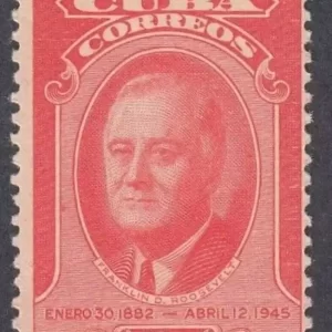 Cuba year 1945 Franklin Delano Roosevelt MNH stamp