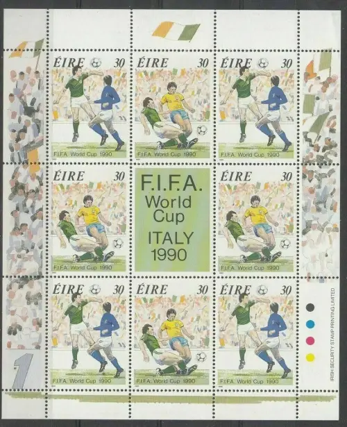 Ireland 1990 Soccer - World Cup Italy 1990 MNH