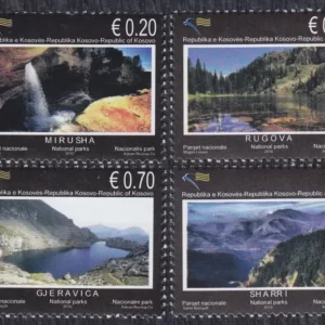 Kosovo 2010 stamps set - National Parks