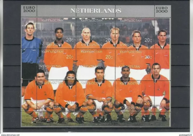 Kyrgyzstan 2000 Football Team Netherlands