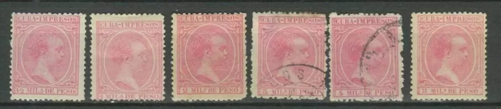 Spanish Cuba 1894 Newspaper stamps