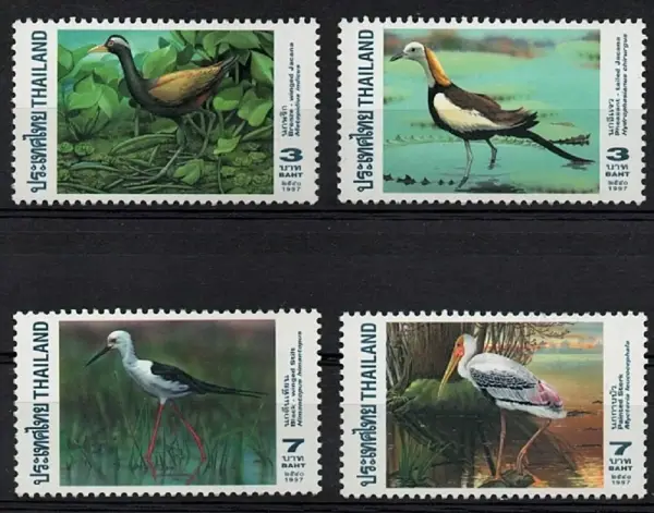 Thailand postage stamps year 1997 Fauna - Birds