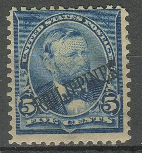 US Possession Philippines 1899/1901 Scott PH216 5c cents Grant issue