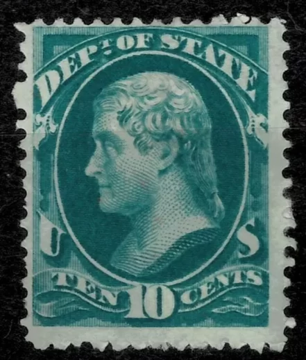 United States year 1873 stamp 10c