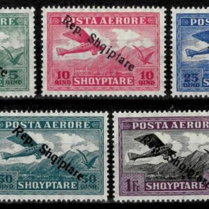 Albania 1927 Airmail issue MNH stamps