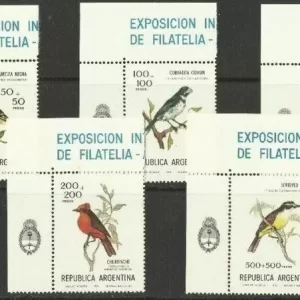 Argentina 1978 Fauna / Birds postage stamps